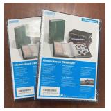 Supplies 2 Lighthouse Blue Leatherette 32 Page Sto