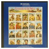 US Stamps #2870 Legends of the West Error Sheet Mi