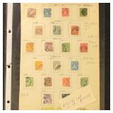 Denmark Stamps on mix of pages CV $1000+