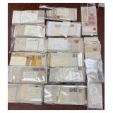 US Postal History 200+ mostly early 20th century c