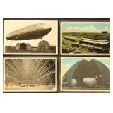 Zeppelin Lot of 2 Books and several postcards, inc