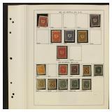 Germany Stamps 1922-1923 Used & Mint collection on