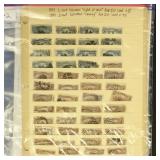 US Stamps 1890s-1930s on mix of pages, Mint Hinged