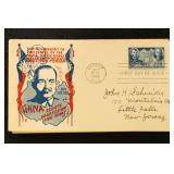 US World War II Patriotic Covers incl Free franked