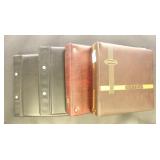 Postcards in four albums in large flat rate box, s