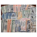 Railroad Stocks & Bonds group of 100+, some duplic