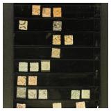 India & States Stamps on Vario pages, Used & Mint