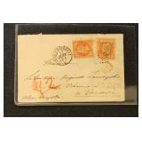France Stamps 1840s-1910s Postal History group of