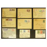 Liechtenstein Stamps Covers, nice early postal his