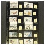 US Stamps #RW25-RW66A mostly Mint NH with some nat