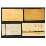 US Stampless Covers group of 15+, mixed conditions