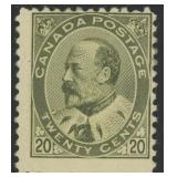 Canada Stamps #94 Mint Disturbed OG CV $750+