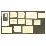 Worldwide Stamps in glassines and pages, plus a fe