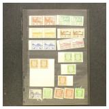 Guernsey & Jersey Stamps Imperf World War II Local