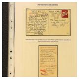 US Stamps World War II Covers & Cards collection o US Stamps World War II Covers & Cards collection o