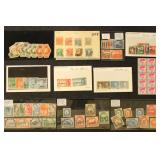 Worldwide Stamps on dealer cards, includes a nice Worldwide Stamps on dealer cards, includes a nice
