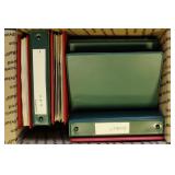 Worldwide Stamps dealer stock in 9 counter books, Worldwide Stamps dealer stock in 9 counter books,