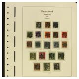 Crimmitschau Stamps Post-WWII Russian Zone Stamps, Crimmitschau Stamps Post-WWII Russian Zone Stamps,