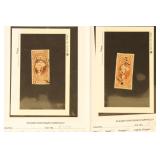 US Stamps Revenue Stamps on Dealer Cards, in mixed US Stamps Revenue Stamps on Dealer Cards, in mixed