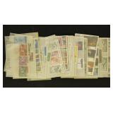 Belgium Stamps in glassines with identifications, Belgium Stamps in glassines with identifications,