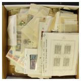 Liechtenstein Stamps accumulation in glassines, on Liechtenstein Stamps accumulation in glassines, on