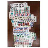 US Stamps Used CTO Booklet Accumulation, mostly 19 US Stamps Used CTO Booklet Accumulation, mostly 19