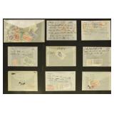 Italy & Colonies Stamps in glassines with lots of Italy & Colonies Stamps in glassines with lots of