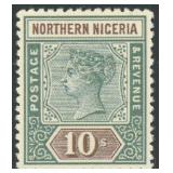 Northern Nigeria Stamps #9 Mint NH with light gum Northern Nigeria Stamps #9 Mint NH with light gum