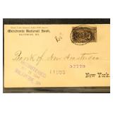 US Stamps Columbian Exposition Issues on Cover, in