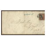 FDR Collection Great Britain 1853 Cover with Harme