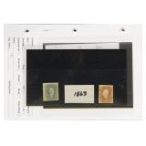 Confederate States Stamps Dealer Lot on Pages #2//