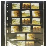 Worldwide Stamps & Covers on Vario pages, glassine