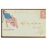 US Postal History #65 on Civil War Union Patriotic
