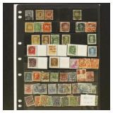Germany Police (POL) Stamps plus a few other 1940s
