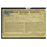 Private Express Mail Company Lot including 2 Wells