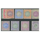 Antigua Stamps #21-30 Mint Hinged CV $388