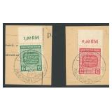 Germany Stamps West Saxony Allied Soviet Zone Mi: