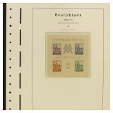 Germany Stamps West Saxony Allied Soviet Zone Stam