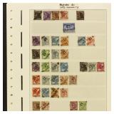 Chemnitz 1948 District 41 Stamps collection, all w