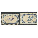 Demmin Stamps Mi:3-4 Used Richter expert mk 2,600