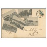 Danish West Indies Stamps #7c Diagonal Half Used a