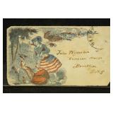 Civil War Patriotic Covers group of five with stam