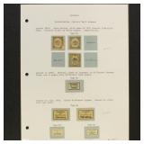 Bavaria 1865-1919 Return Mail Stamps Mint on page,