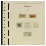 1945 British Zone Local Stamps (variety of areas)