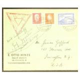Germany Stamps 1933 Zeppelin Cover with #C44 Chica