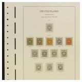 Germany Stamps East Saxony Allied Soviet Zone Stam