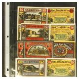 German Colonies Notgeld 20 Uncirculated 1921-1922