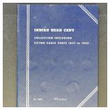 US Coins Small Cent Collection in Whitman Albums,