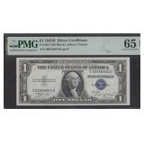 US Paper Money Fr #1611 (ID Block) $1 1935B Silver