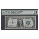 US Paper Money Fr #1606 $1 1934 Silver Certificate